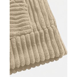 Vintage Corduroy Hoodies For Men, Men's Casual Pullover Hooded Sweatshirt With Kangaroo Pocket Streetwear For Winter Fall, As Gifts Vintage Corduroy Hoodies For Men, Men's Casual Pullover Hooded Sweatshirt With Kangaroo Pocket Streetwear For Winter Fall, As Gifts